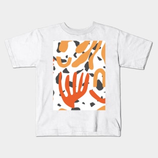 Sweet Abstract Autumn Kids T-Shirt